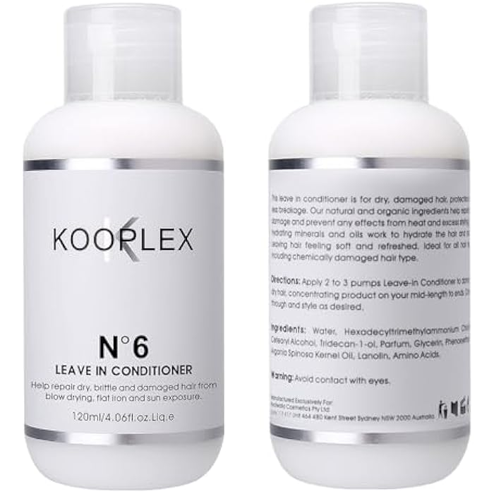 Kooplex Leave In Conditioner No6 120ml - Image 3